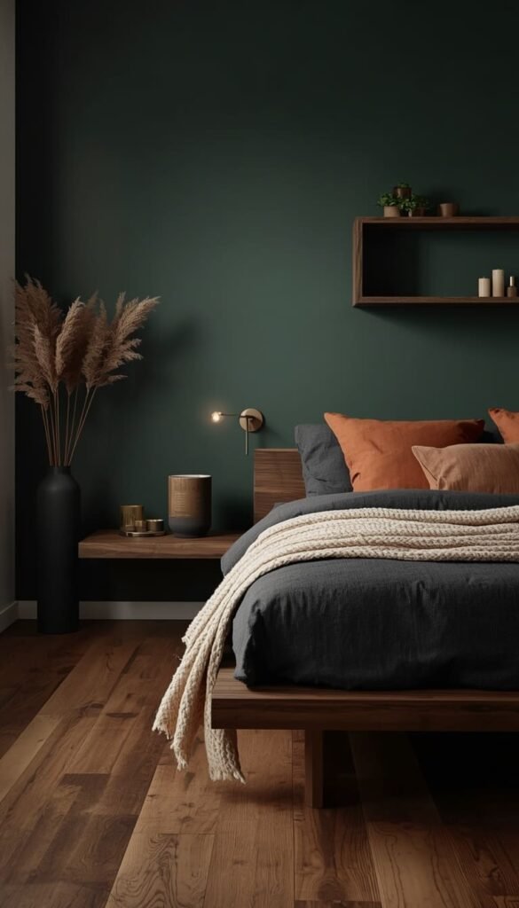 Dark Scandi the Moody Nordic Bedroom