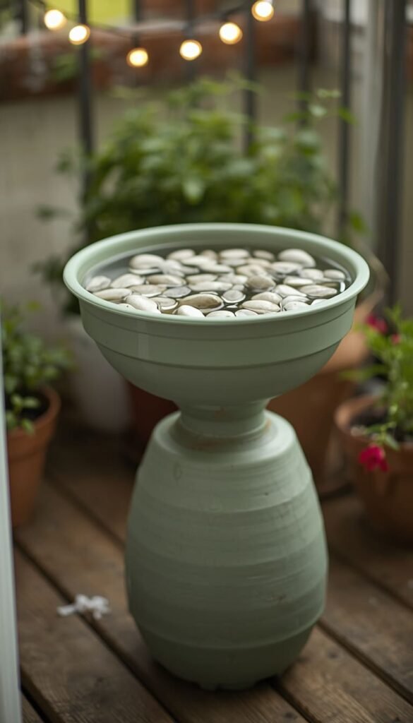 Dollar Tree Bird Bath