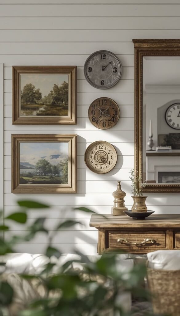 Farmhouse Wall Decor Living Room Ideas Beyond the Shiplap