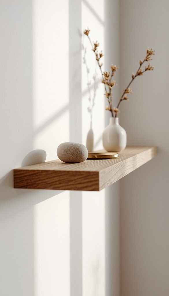 Floating Shelf Styled the Nordic Way