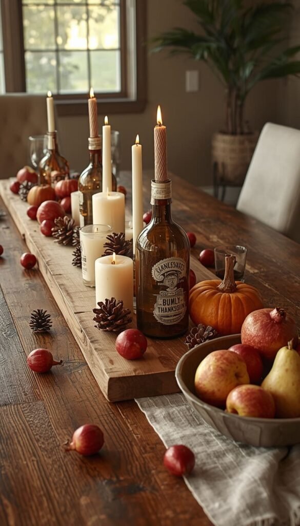 Harvest Table Decor Using What You Already Own