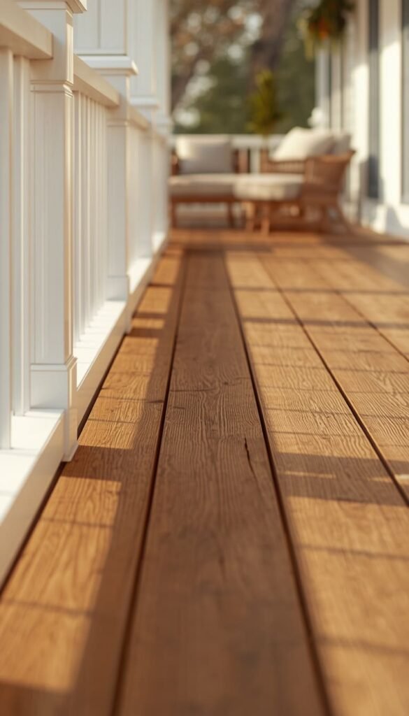 Horizontal Plank Railing