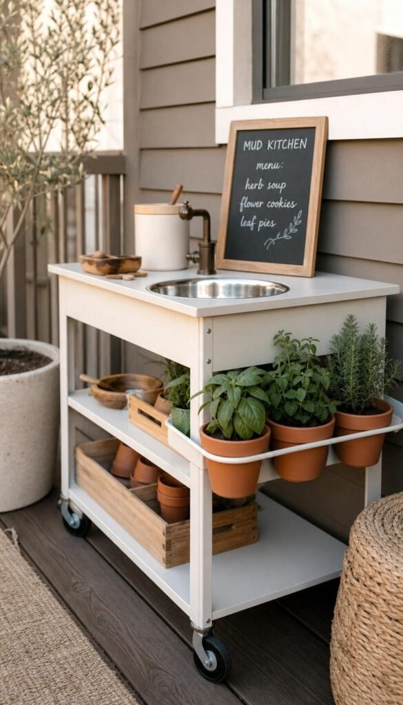 IKEA Hack Mud Kitchen 