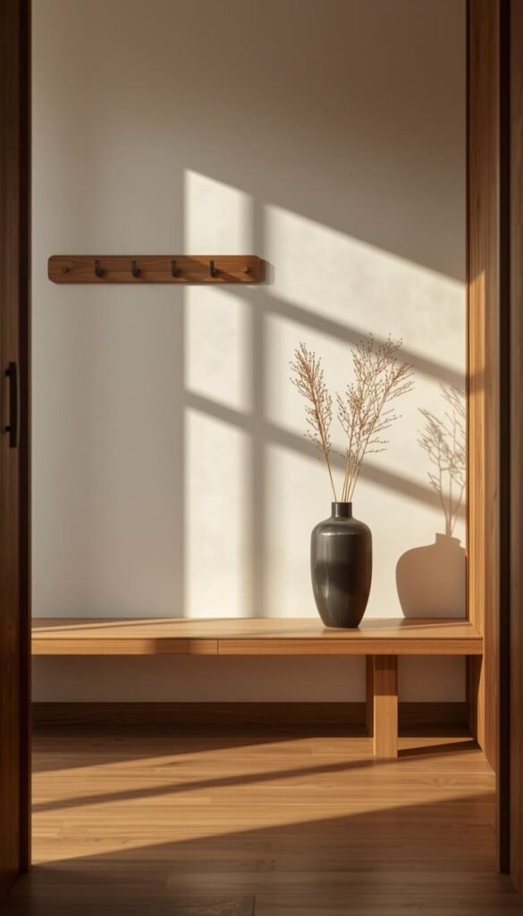 Japandi Entryway Where Scandi Meets Wabi Sabi