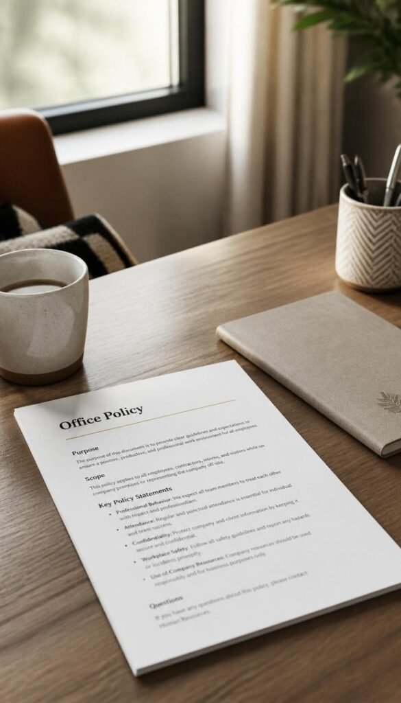 Know Your Office Rules Before You Touch Anything