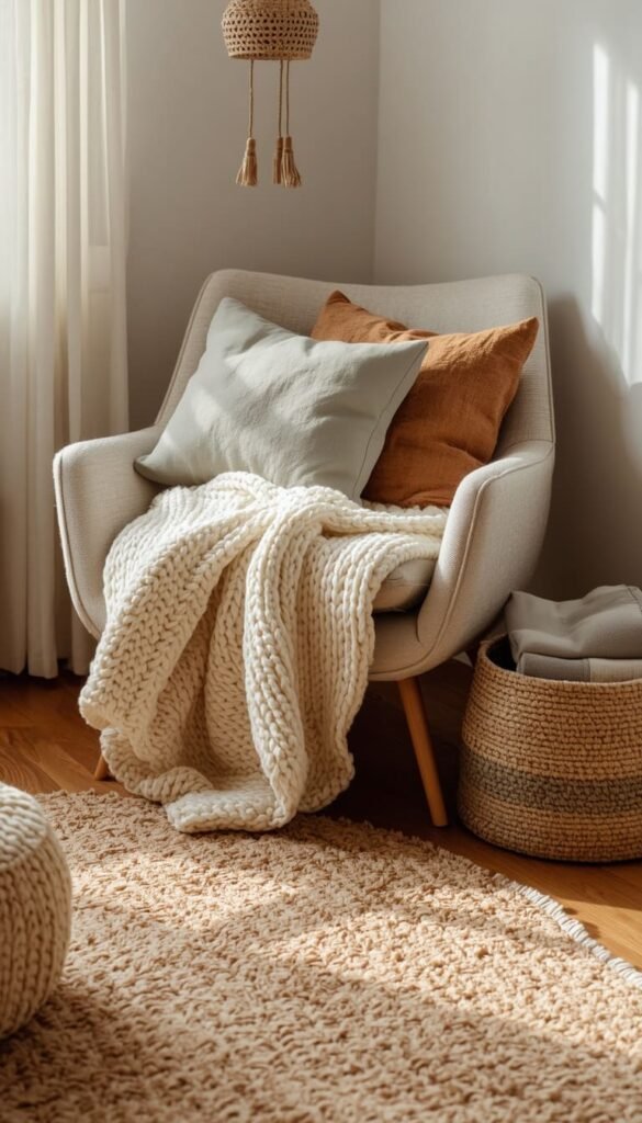 Layer Textiles the Scandinavian Way Without the Clutter