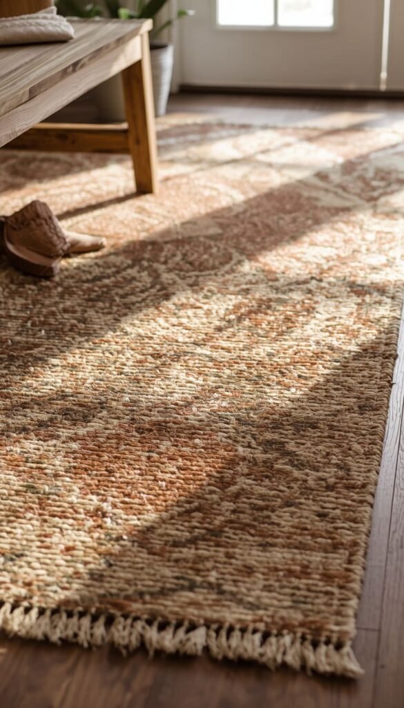  Layered Rustic Rugs The Secret to a Cozy Entry