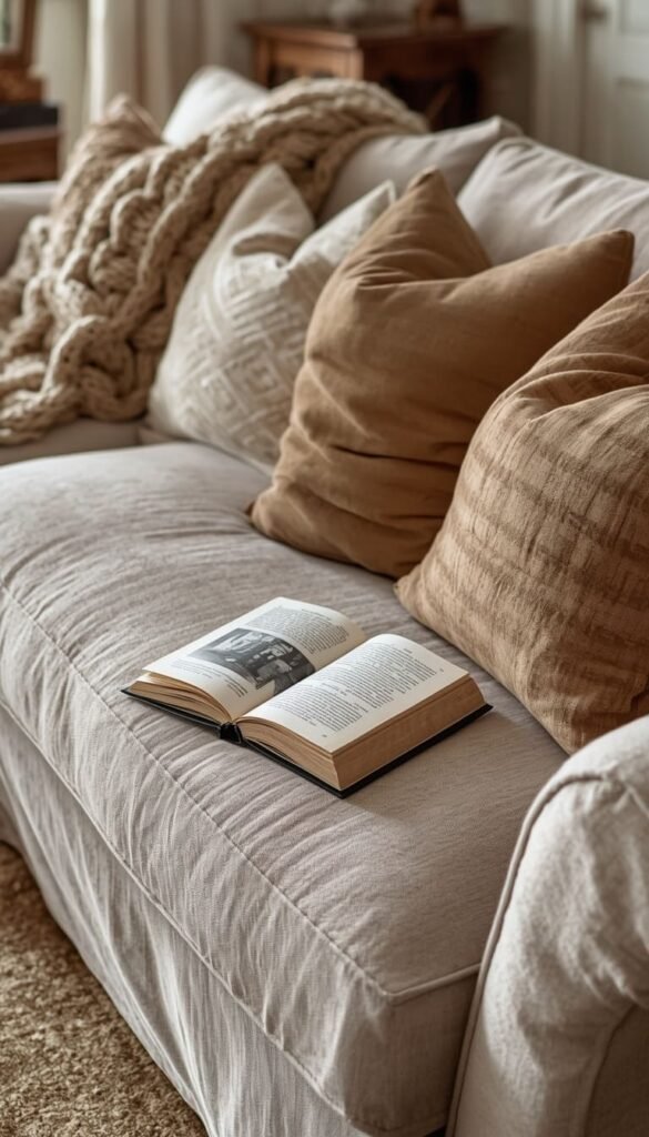 Layers of Linen The Sofa and Seating Formula