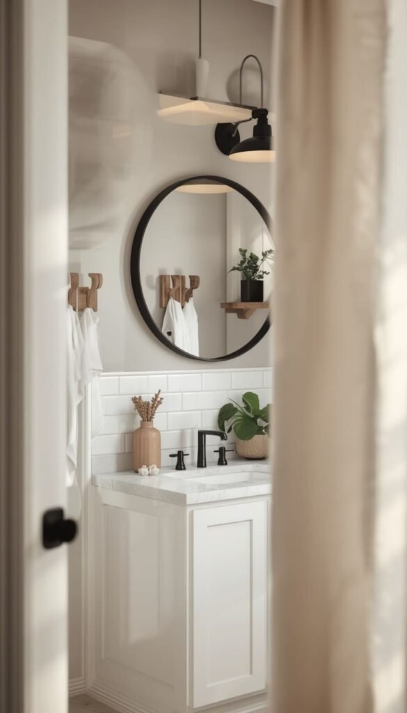 Luxury Bathroom Decor on a Real American Budget