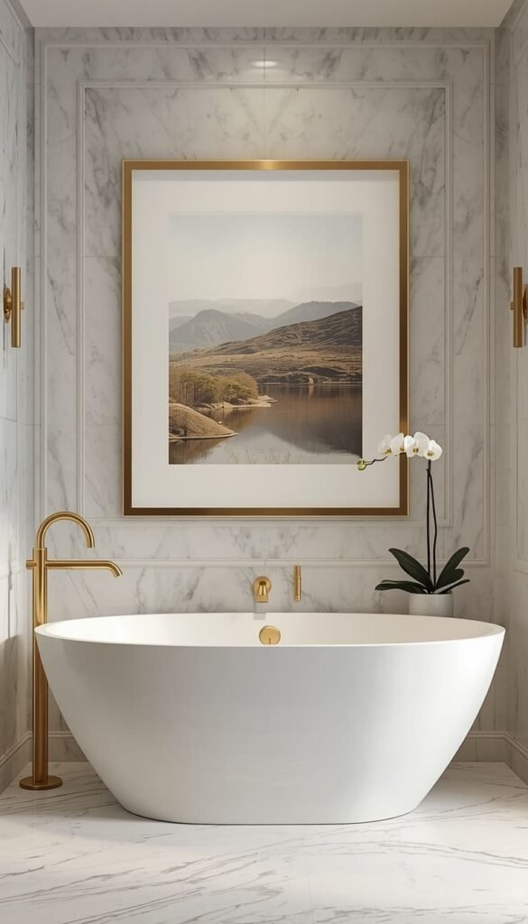  Luxury Bathroom Wall Decor Ideas That Look High End