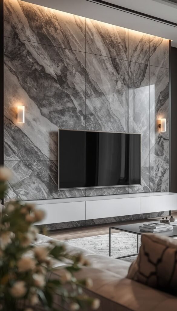  Marble Slab Feature Wall