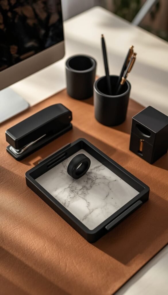 Match Your Desk Accessories for an Instant Cohesive Look