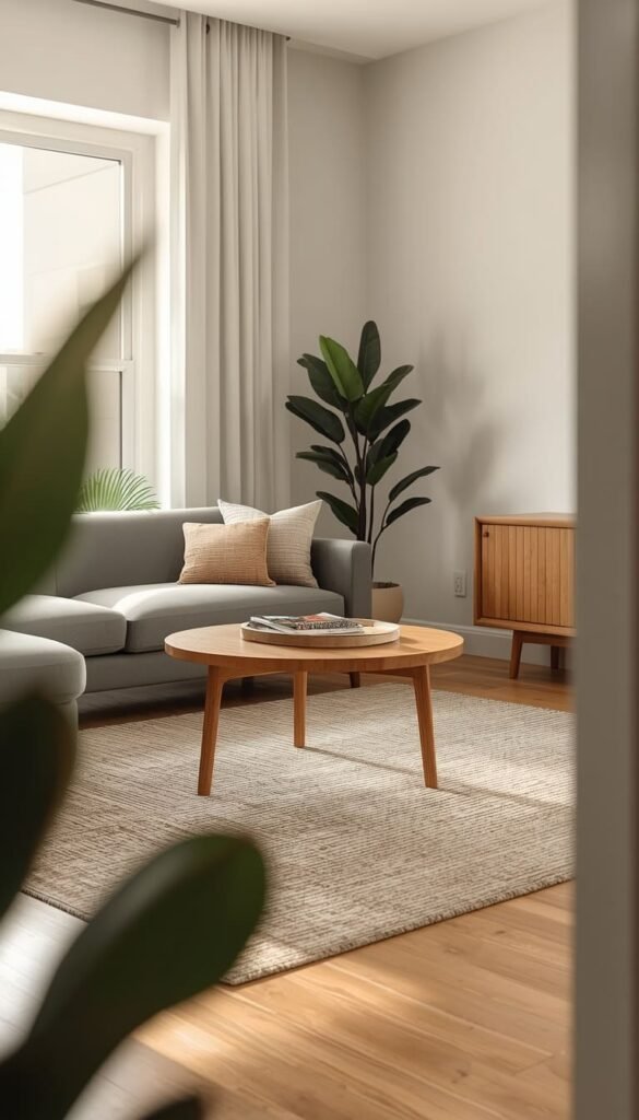 Minimalist Living Rooms That Work for Families and Pets