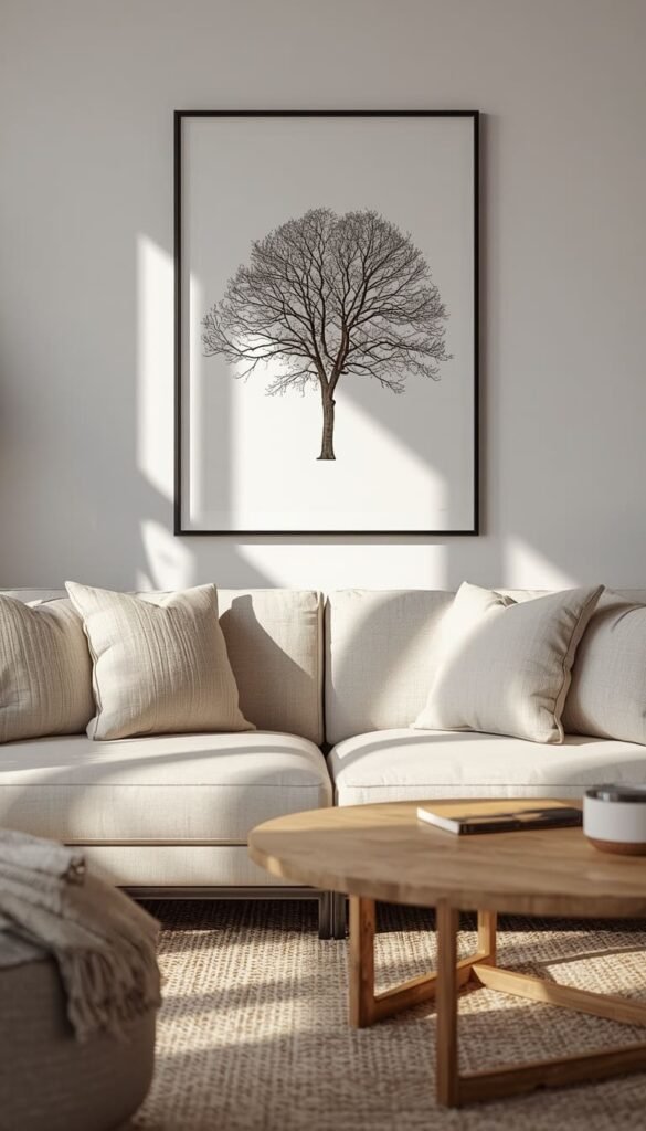  Minimalist Tree Wall Art That Anchors Any Room