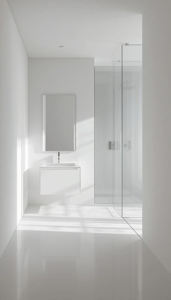 Minimalist White Bathroom The Less Is More Approach That Actually Works