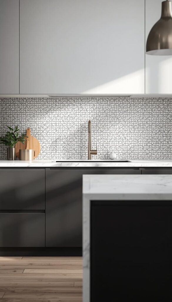 Modern Kitchen Wallpaper Ideas for a Sleek Elevated Look