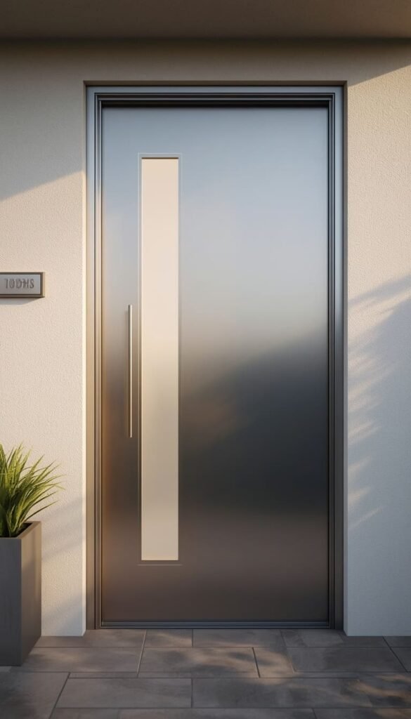 Modern and Minimalist Front Door Ideas for Contemporary Small Spaces