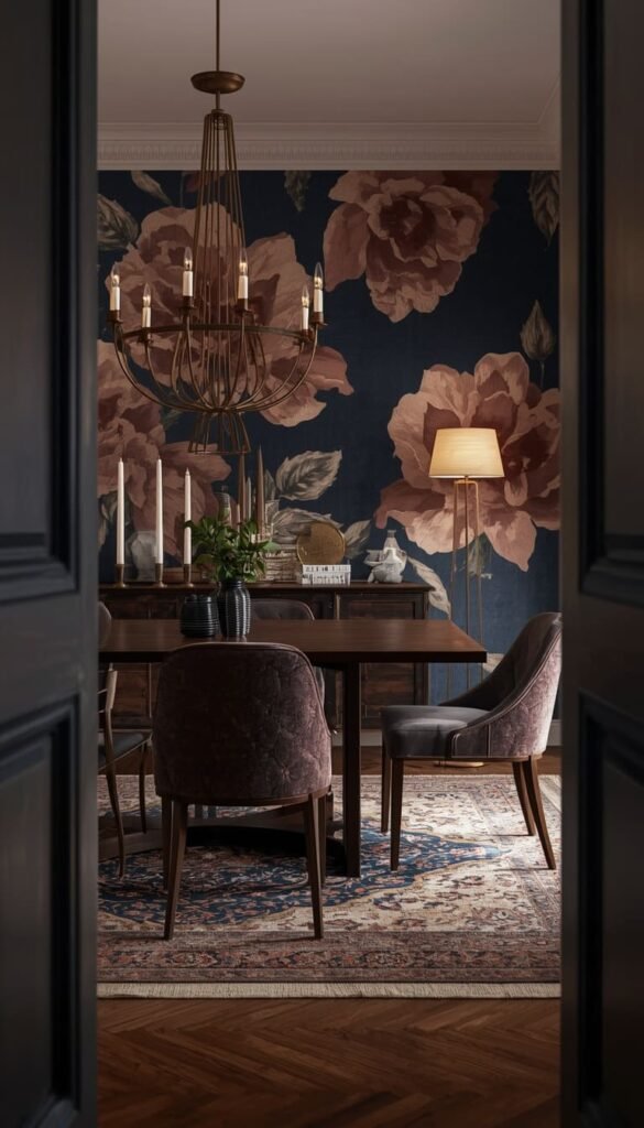 Moody Boho Walls Dark, Dramatic, and Totally Unapologetic