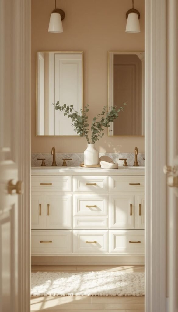 Neutral Bathroom Palette: Why Warm Beige Is Replacing Gray