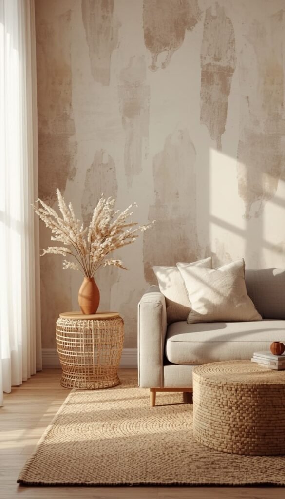 Neutral Boho Wallpaper The Safe Bet That Always Wins