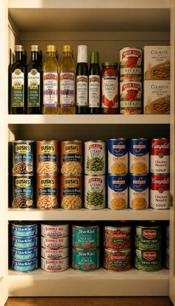 Organized Pantry Shelf Inspiration The Grocery Store Method