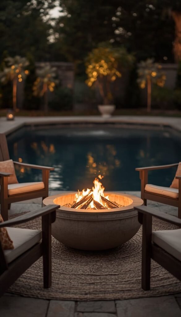 Pair a Fire Pit for the Ultimate Outdoor Entertaining Space
