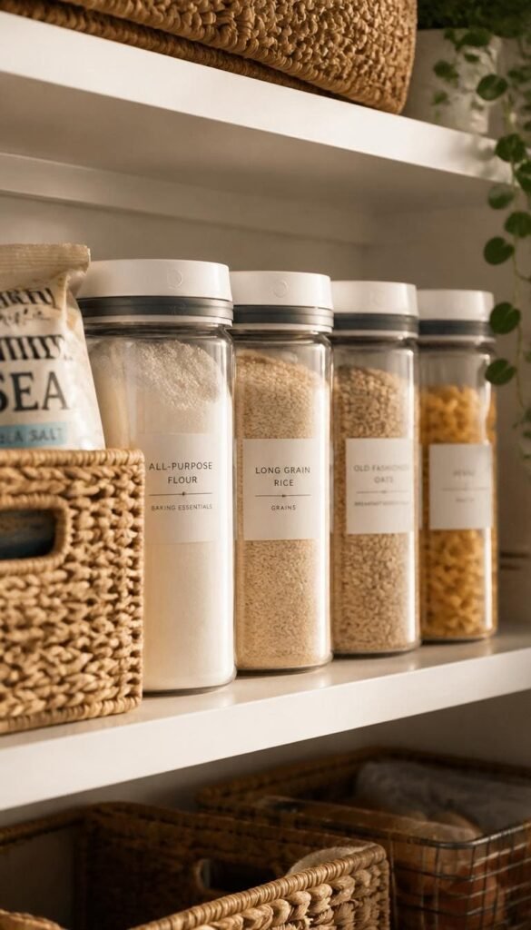 Pantry Container Organisation Ideas: What to Decant and What to Skip