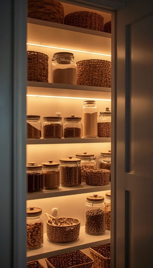 Pantry Lighting Ideas That Make a Small Space Feel Twice as Big