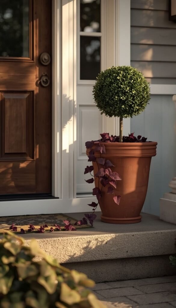 Plants and Greenery That Fit a Tiny Stoop And Won't Die on You