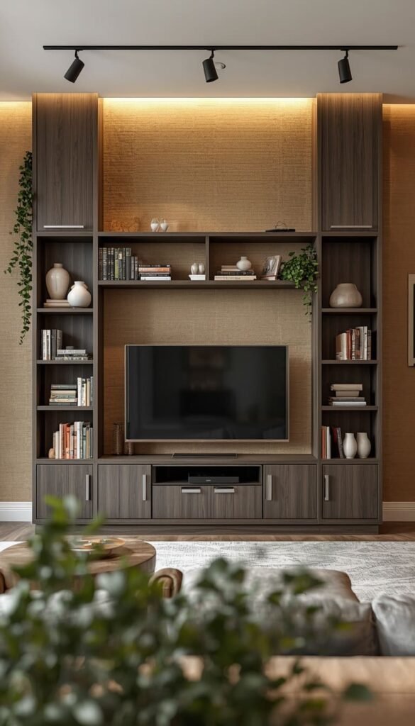 Rental Friendly TV Wall