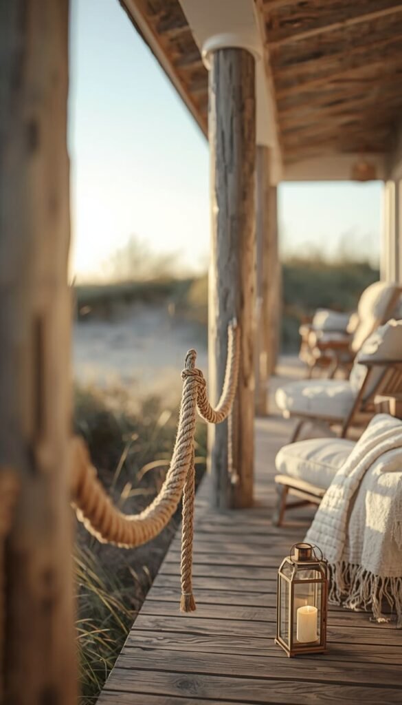 Rope and Nautical Railing