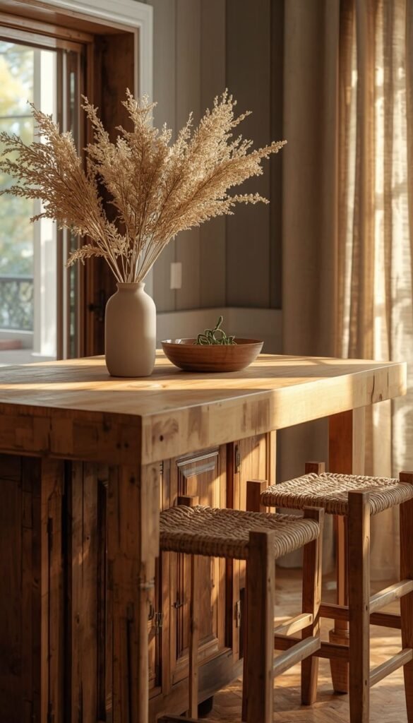 Rustic Kitchen Island Ideas With Seating on a Budget