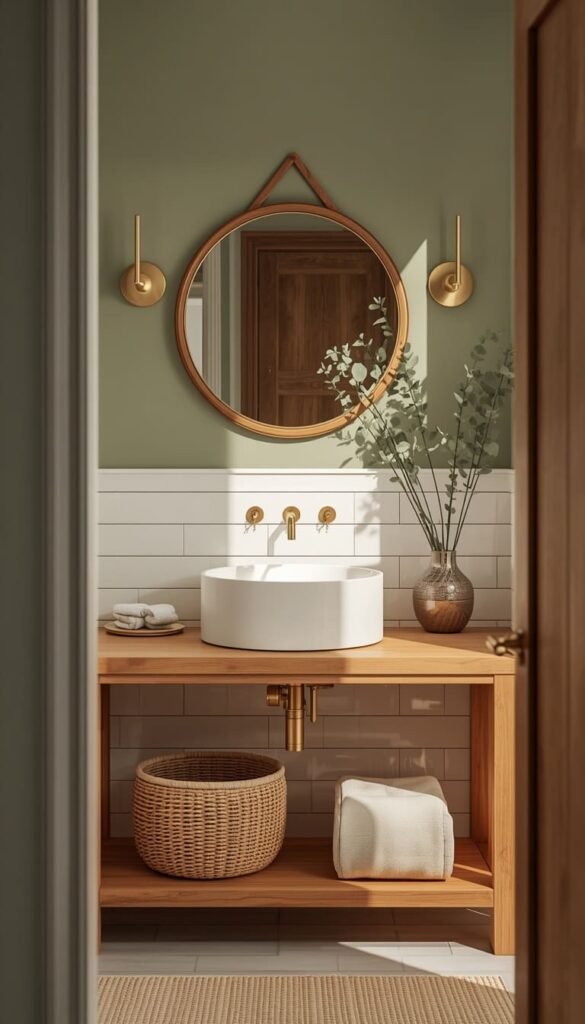 Sage Green Bathroom Color Ideas for an Instant Spa Like Feel