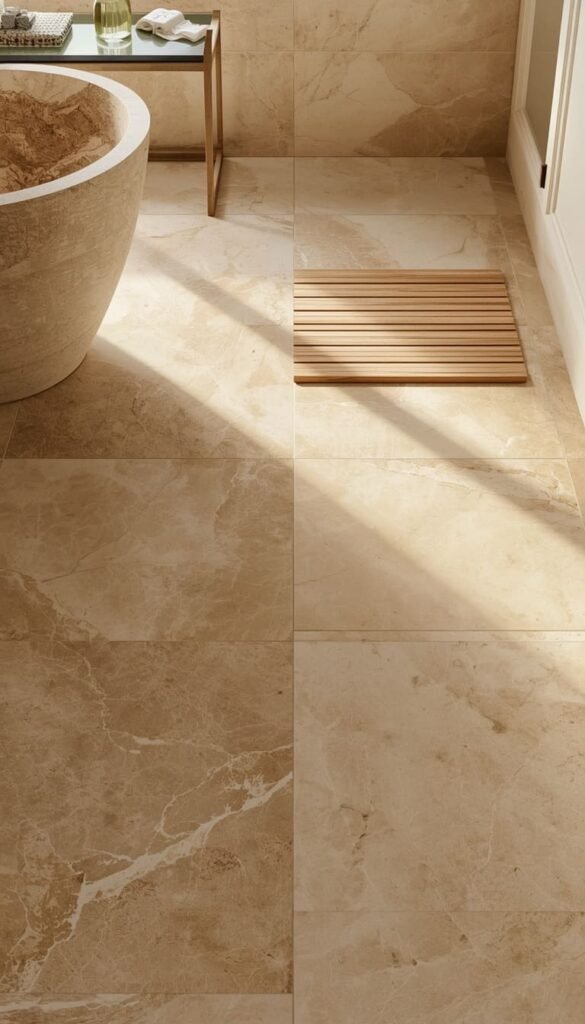 Sandstone and Travertine Floors
