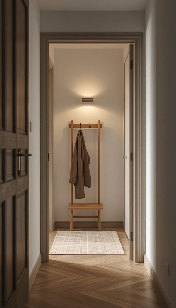 Scandi Apartment Entryway Urban Solutions for Tight Spaces