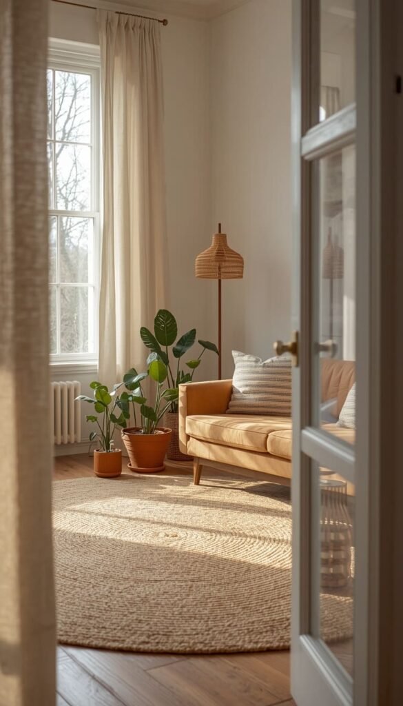 Scandi Boho on a Budget $500 Living Room Refresh Plan