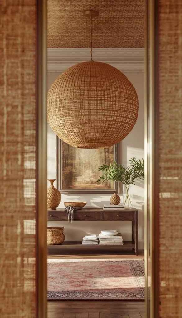 Sculptural Lighting as a Focal Point