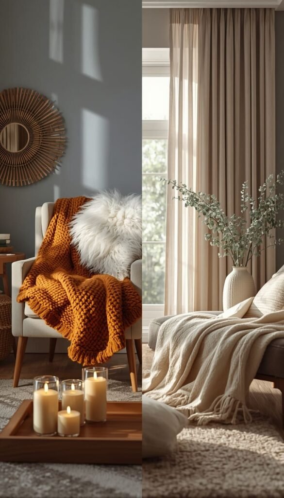 Seasonal Refresh How to Shift Your Scandi Boho Room From Winter to Summer