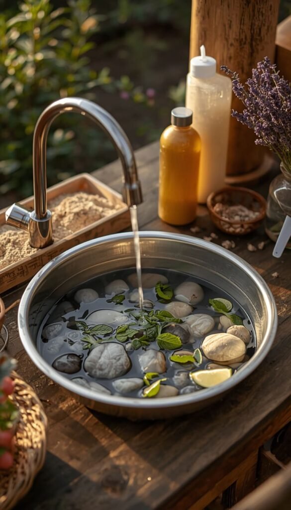Sensory Play Mud Kitchen Sink Ideas for Water Exploration