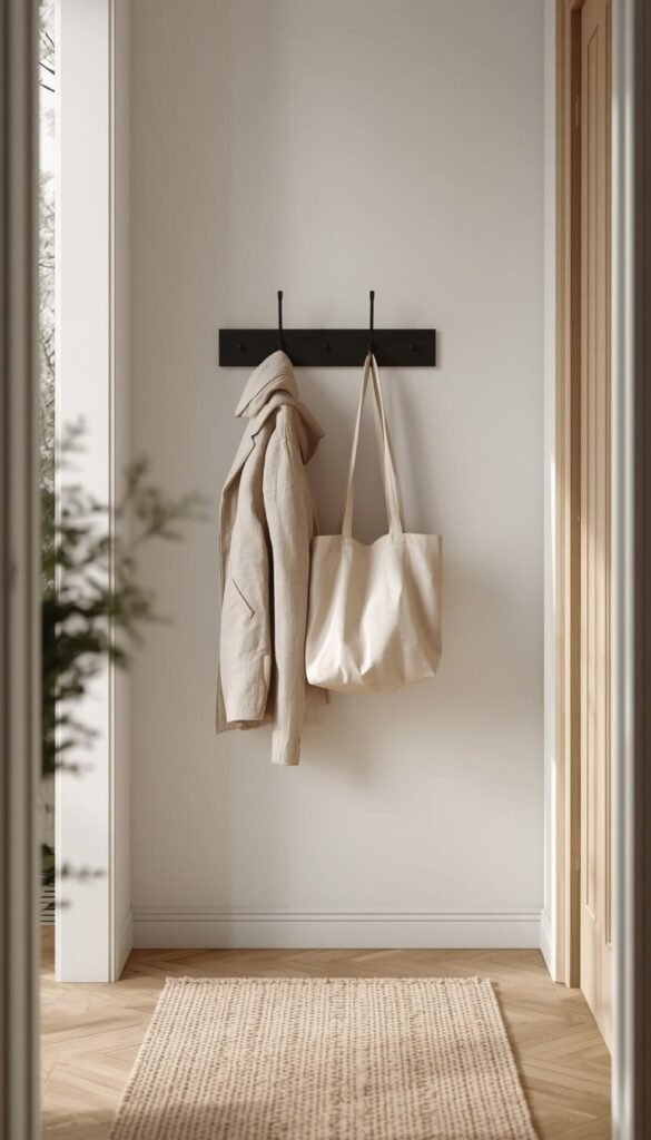 Set Up a Strategic Hook Rail