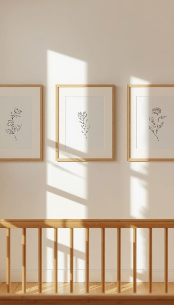 Simple Gallery Wall That Doesn't Look Cluttered