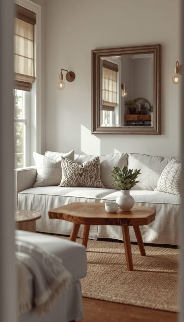 Small Farmhouse Living Room Ideas That Don't Feel Cramped