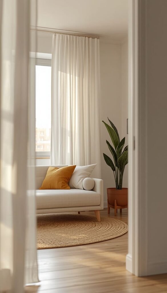 Small Living Room? Here's How Scandi Boho Actually Saves You Space