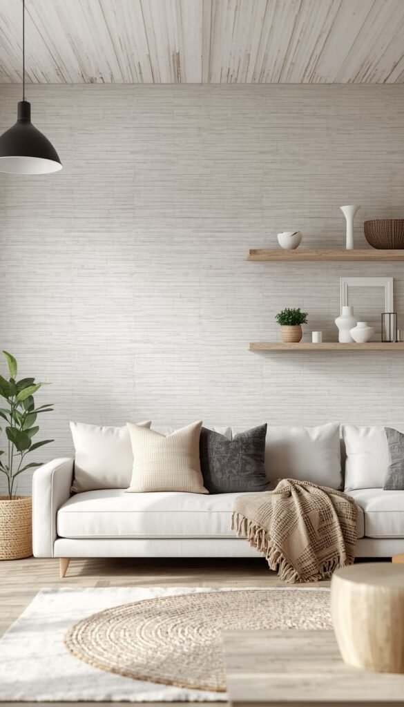 Soft Greige and Warm White Textures