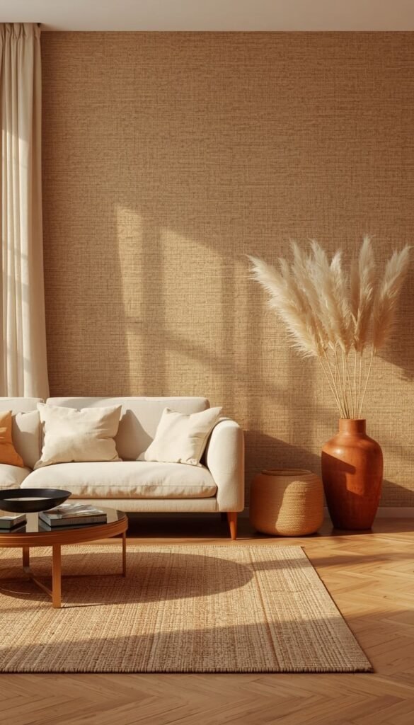 Textured Wallpaper Ideas When Flat Walls Just Won't Cut It