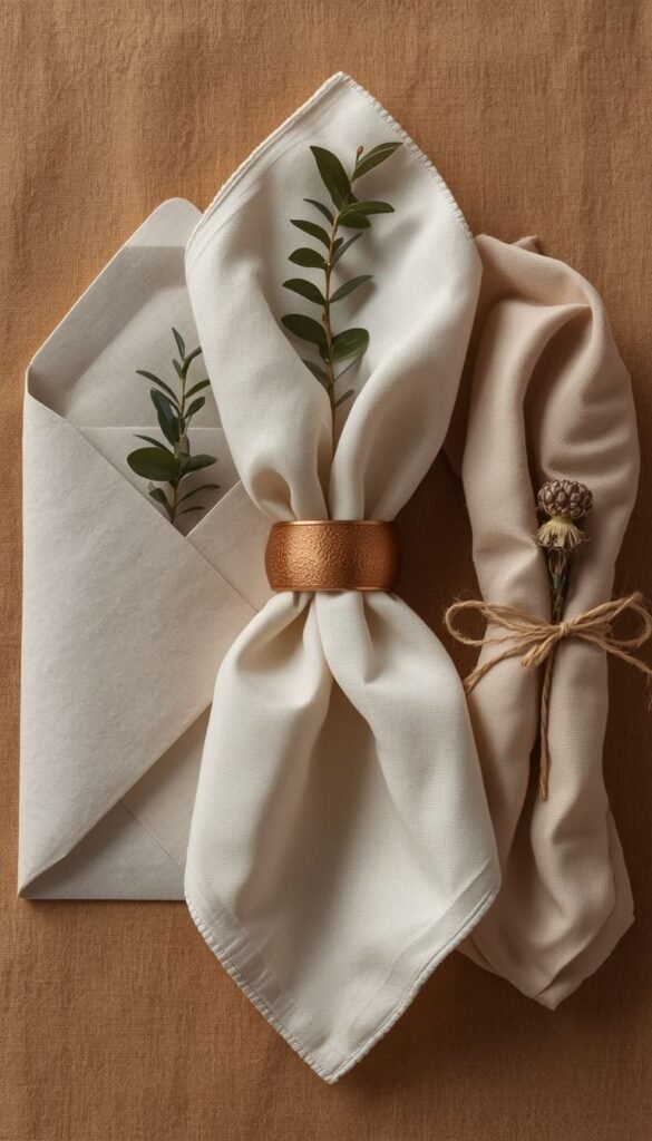 Thanksgiving Napkin Folding Ideas That Make Every Place Setting Pop