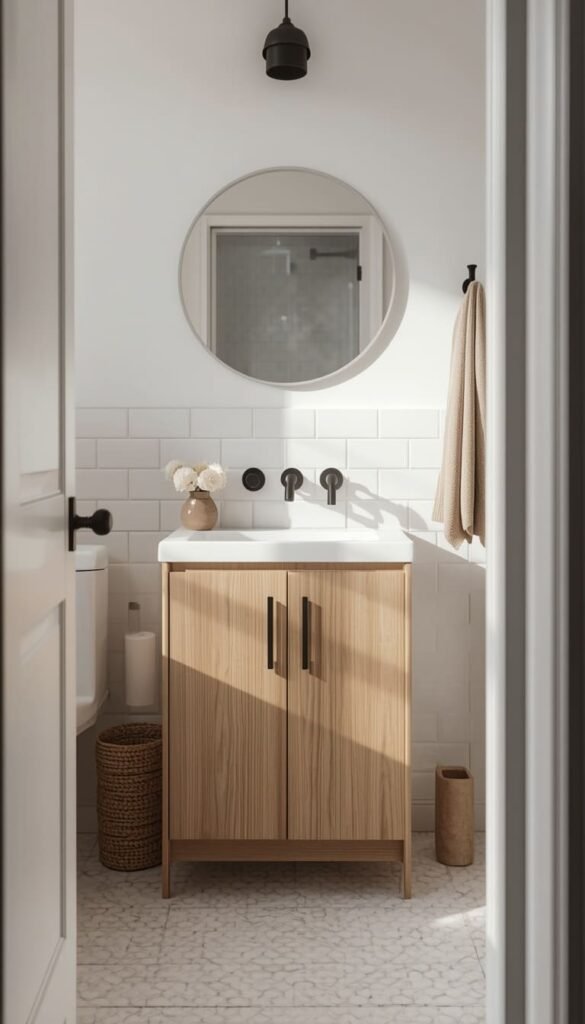 The Black, White and Natural Wood Trinity