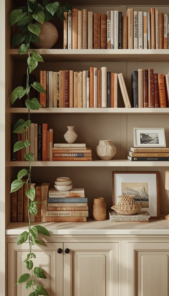 The "Collected Over Time" Bookshelf Moment