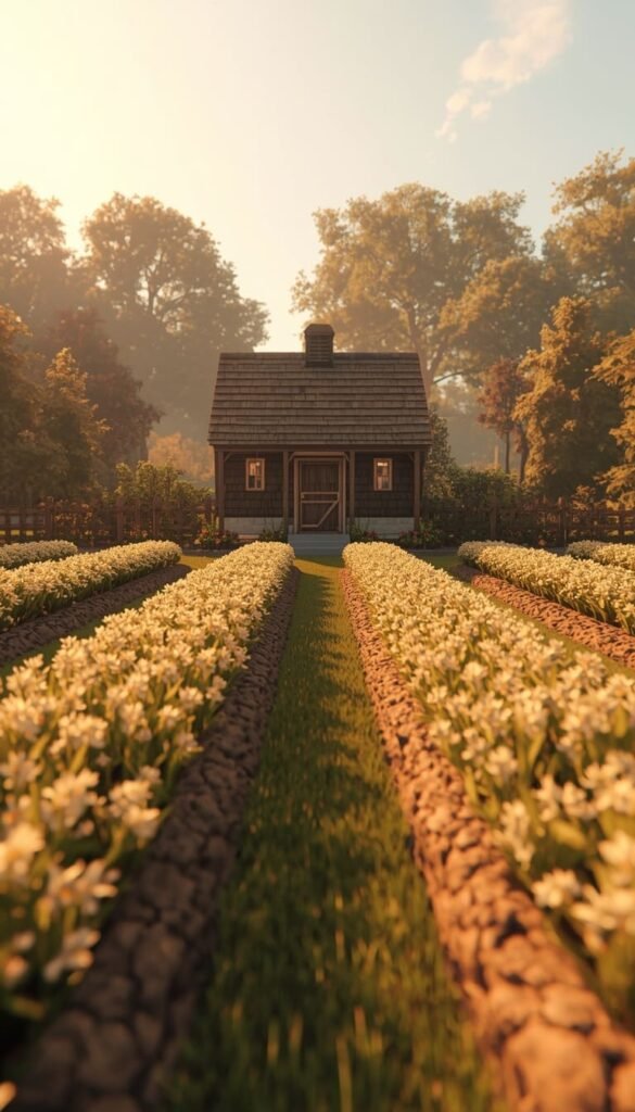 The Cozy Farmhouse Best Grow A Garden Roblox Cozy Farm Design