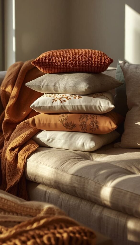 The Cozy Textile Stack: Throws, Cushions and Boucle Done Right